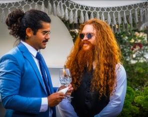 The wedding guests