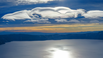 Clouds Over Crater Lake