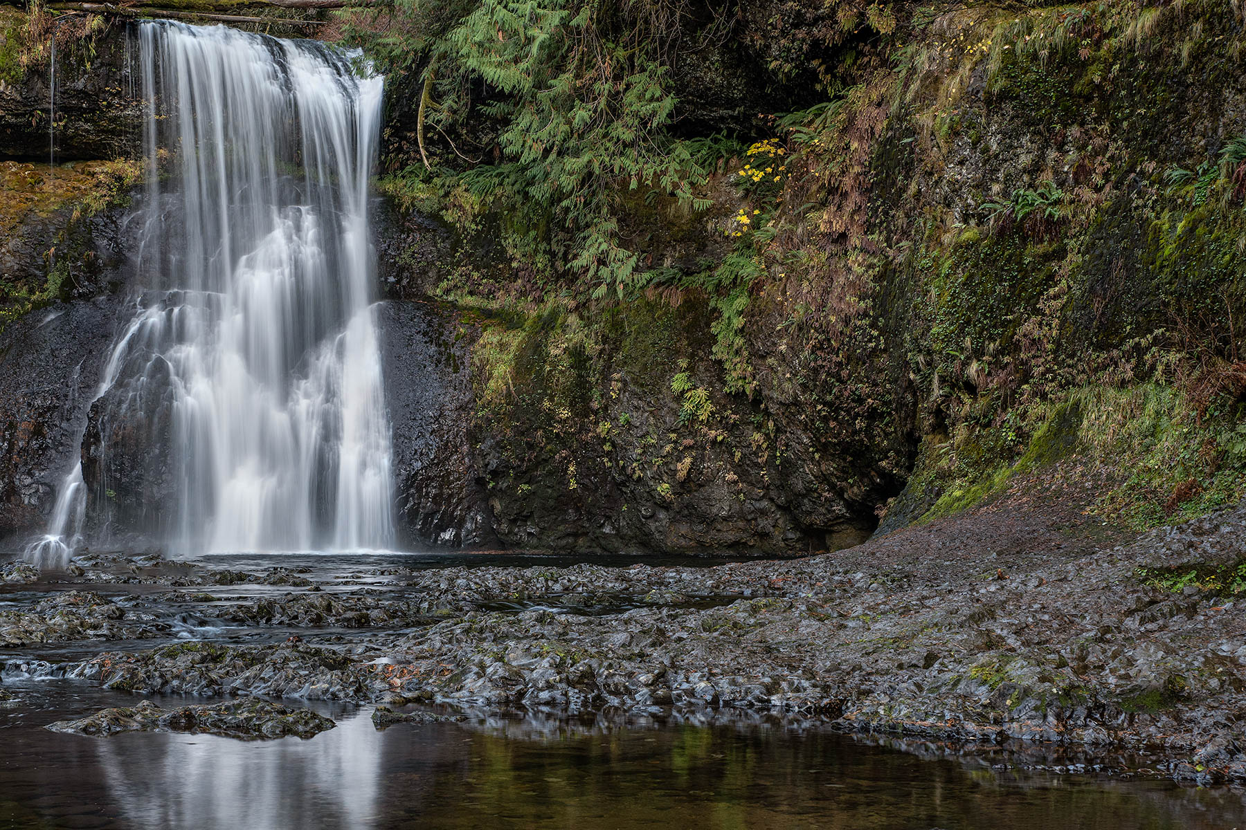 2019_11_Blanche Feekes_Winter waterfall