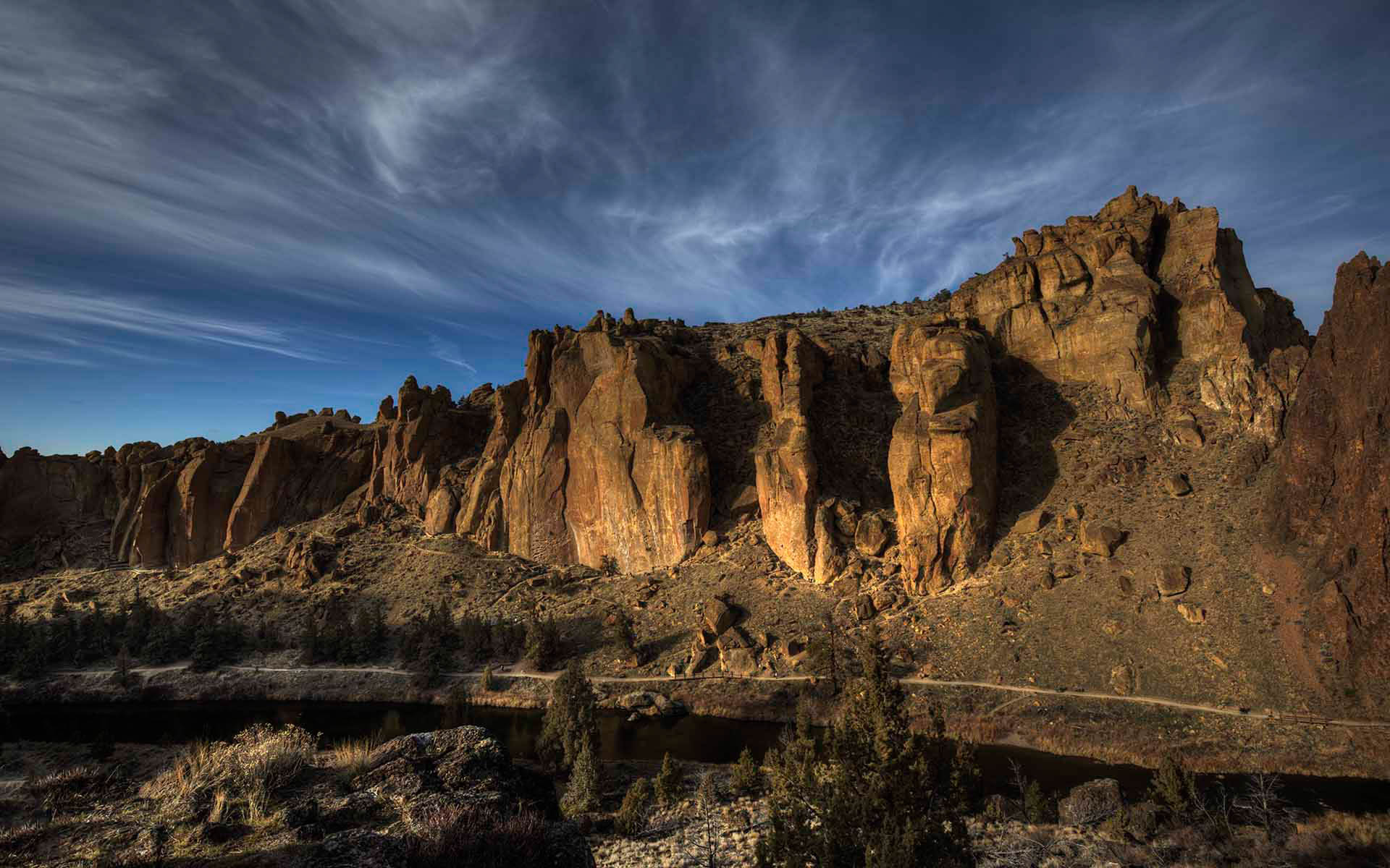 Smith Rock sundown