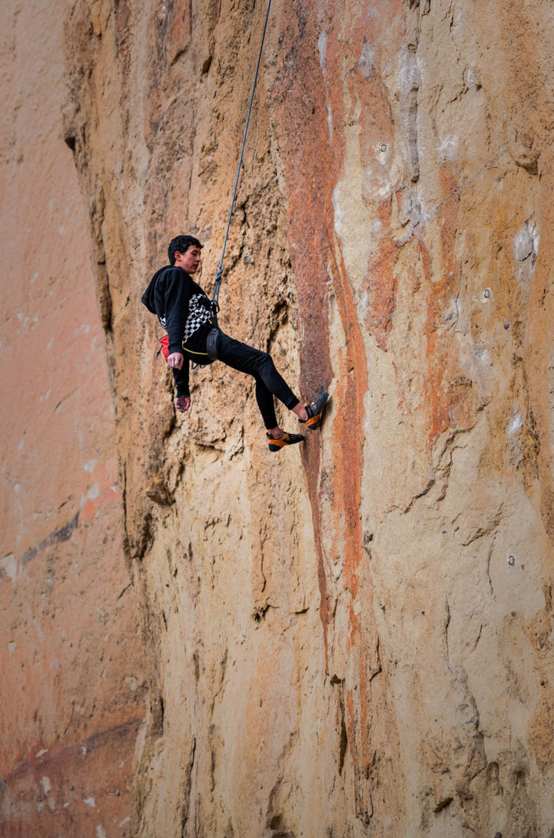 Smith Rock Climber