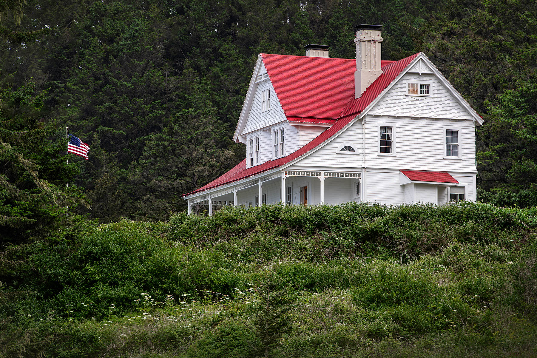 Hecita lighthouse keepers home