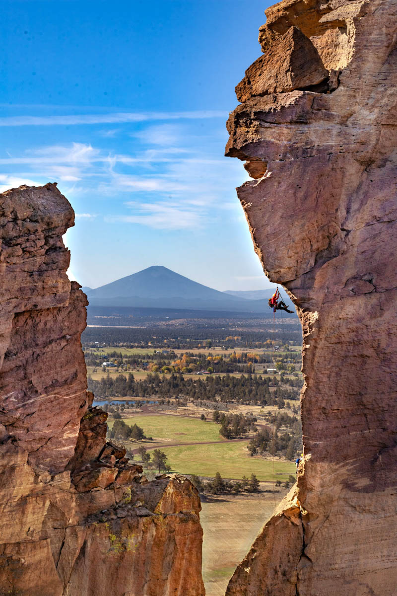 Monkey Face Ascent by Ric Ergenbright