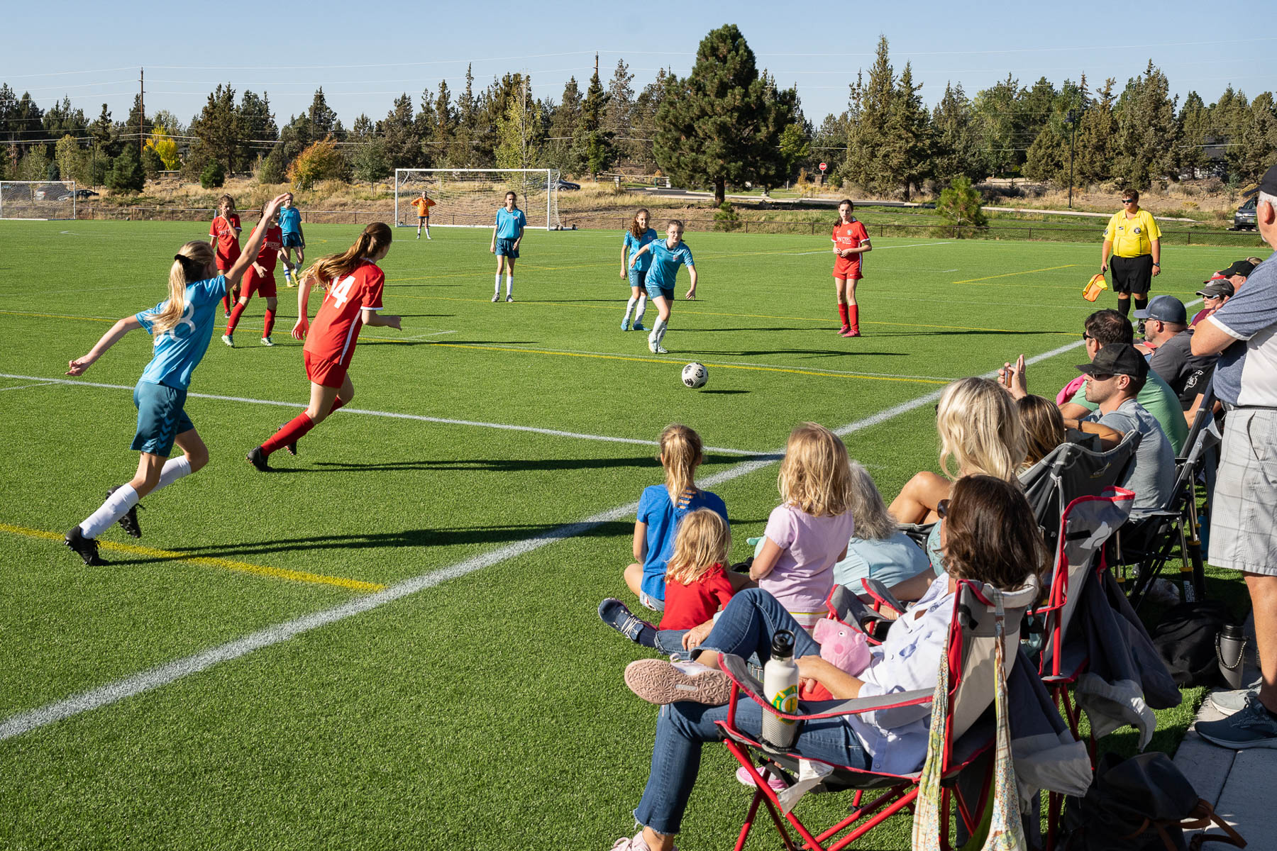 Senior Girls Soccer by John Stewart