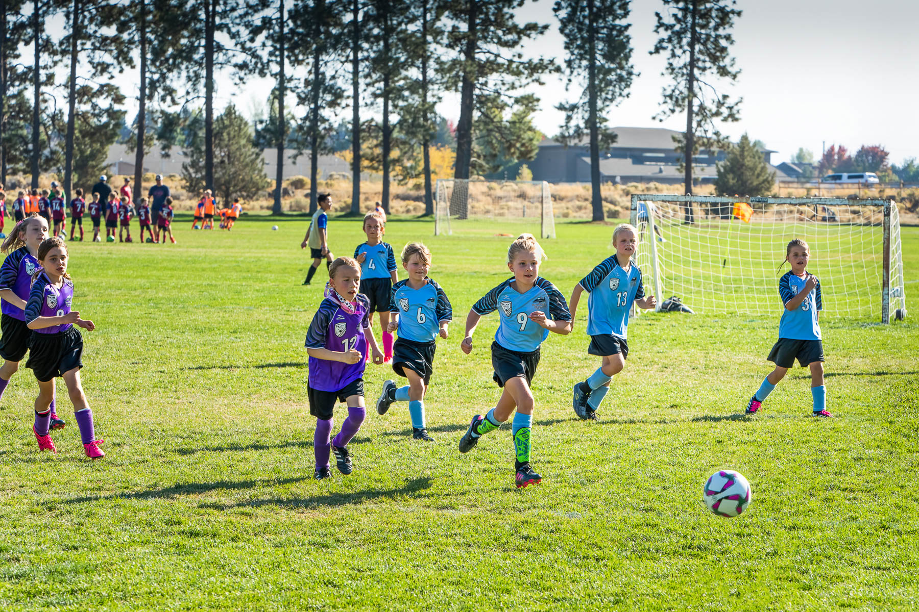 Elementary Girls Soccer by John Stewart