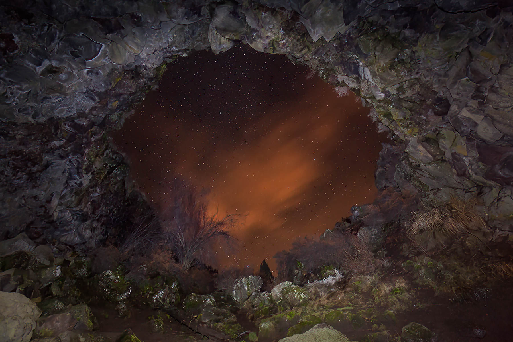 Arnold Ice Cave by Brent McGregor