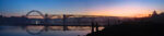 File Upload from your device, properly sized as above, and in the proper name format, as above: Sunrise-Yaquina-Bay-Bridge-by-Kenneth-Meyer-2026-03-T